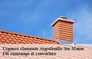 Urgence cheminée  aigrefeuille-sur-maine-44140 DR ramonage et couverture 