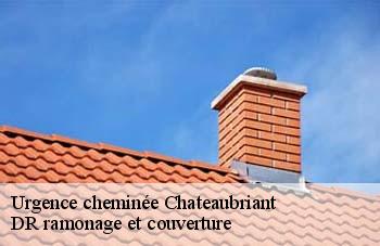 Urgence cheminée  chateaubriant-44110 DR ramonage et couverture 