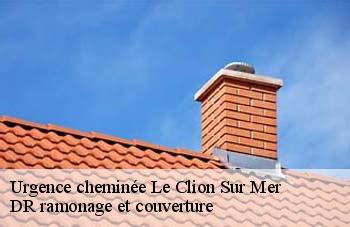 Urgence cheminée  le-clion-sur-mer-44210 DR ramonage et couverture 