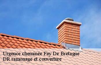 Urgence cheminée  fay-de-bretagne-44130 DR ramonage et couverture 